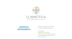Desktop Screenshot of clinmotica.com